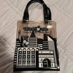 SUPER RARE!  Toys R Us Clear Tote